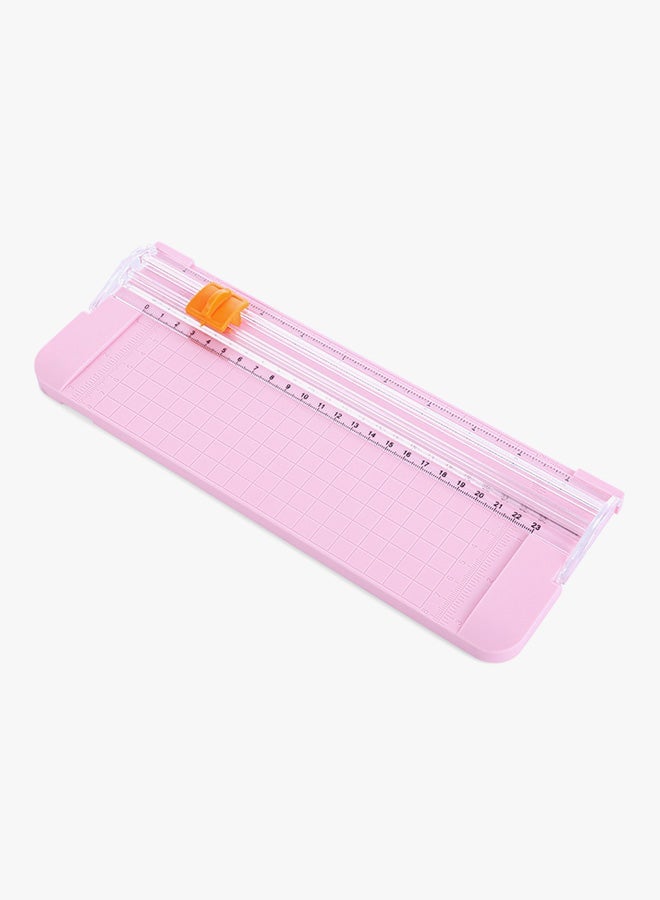 NIBEMINENT Mini Paper Cutting Tool Pink - Image 3