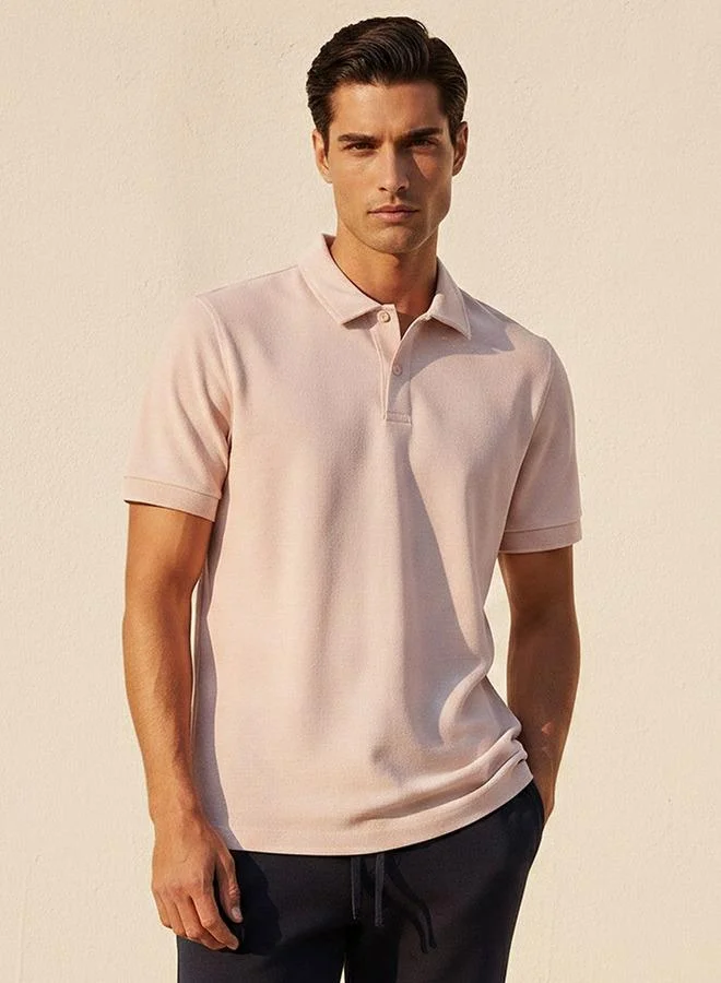 TEXTURED POLO