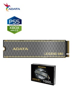 أداتا محرك الأقراص ذو الحالة الصلبة LEGEND 860 سعة 1000 جيجابايت NVMe SSD لأجهزة الكمبيوتر المحمول وسطح المكتب PS5 وXBOX | PCIe Gen4x4 M.2 2280  - Image 2
