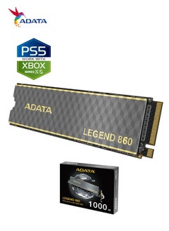 أداتا محرك الأقراص ذو الحالة الصلبة LEGEND 860 سعة 1000 جيجابايت NVMe SSD لأجهزة الكمبيوتر المحمول وسطح المكتب PS5 وXBOX | PCIe Gen4x4 M.2 2280  - Image 5