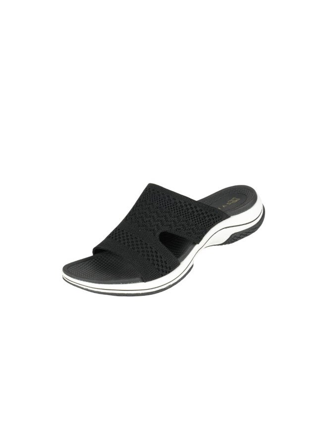 ZAYNA 221-270 Zayna Ladies Casual Sandals 23ABT177 Black  - Image 1