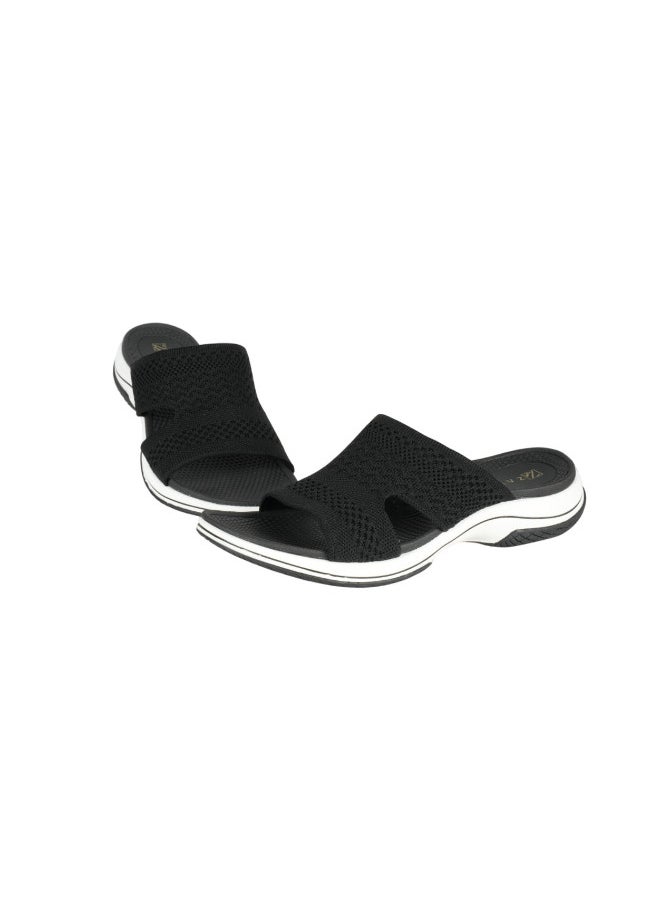 ZAYNA 221-270 Zayna Ladies Casual Sandals 23ABT177 Black  - Image 3