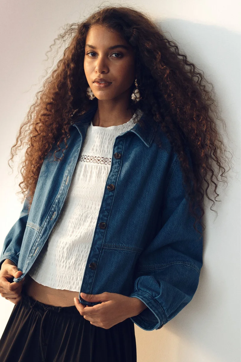 H&M Denim shirt