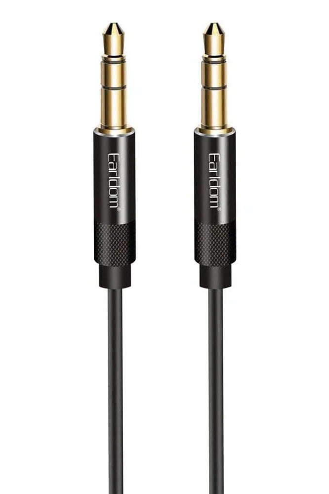 Earldom ET-AUX10 3.5mm AUX Cable – 2m Stereo Audio Cable for Mobile, Car, and Speaker - Image 1