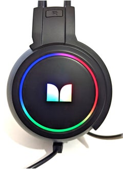 سماعة جيمينج من مونستر - MONSTER RGB– صوت استريو – مشغلات 50 مم – تحكم مدمج في مستوى الصوت – تواصل مع 3.5 مم X2 وUSB للإضاءة- اسود - pzsku/ZA04D4F67C09D0EA1C185Z/45/_/1723968973/42347bf9-b428-42b9-8137-ceb2dec7d08d