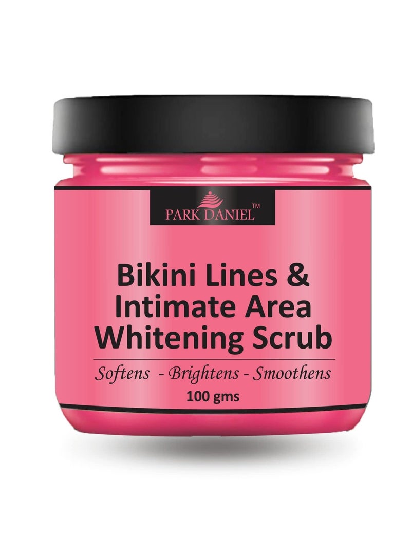 Park Daniel Bikini Lines & Intimate Area Lightening Scrub | Lightening Cream For Sensitive Skin 100 Grams - Image 1
