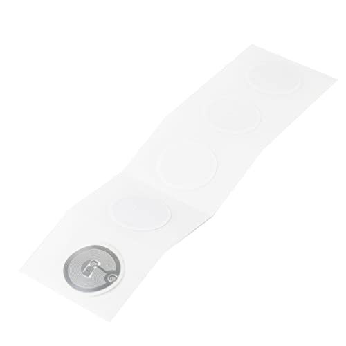 RapidRadio RRHFT10 13.56 MHz ISO15693 ISO18000-3 ICODE SLIX HF RFID Wet Inlay Label Tag - DIA-25 mm, Pack of 10 - Image 4
