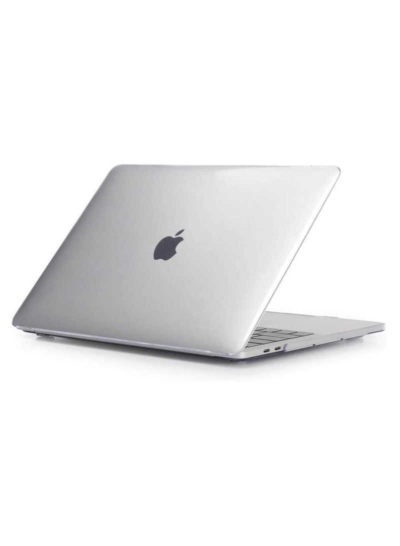 Mufaens Crystal Clear Hard Shell Case MacBook Pro 16 Compatible with 2019 Release A2141 Touch Bar & Touch ID - Image 1