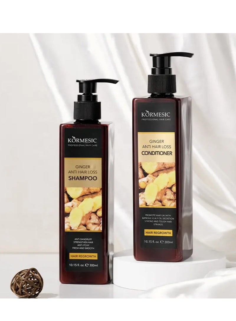 Kormesic شامبو الزنجبيل المضاد لتساقط الشعر 300 م - Image 1