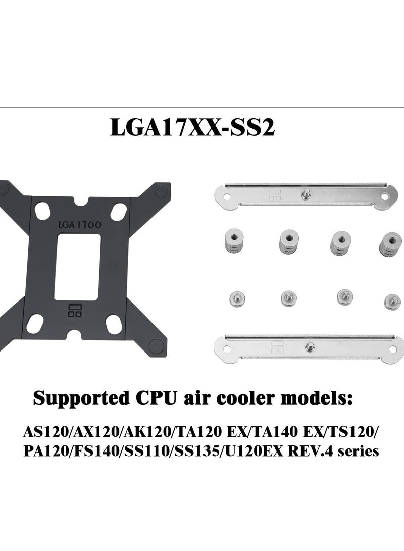 Captaintech Compatible with Thermalright LGA 1700-SS2 Mounting Kit, for CPU Cooler on for Intel LGA1700 Platform, Mounting Kit for LGA1700 Socket - Image 2