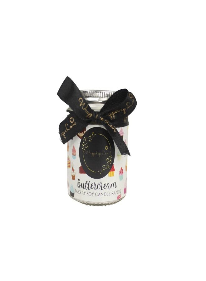 Wrapped up Love Scented Candles Bakery Range (Buttercream,100g) (Buttercream) - Image 2