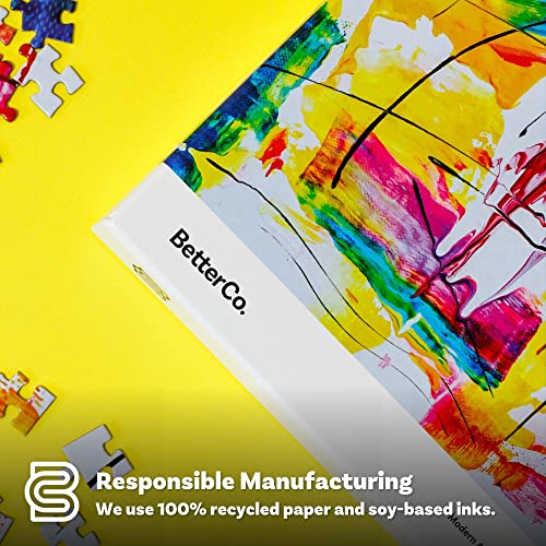 BetterCo. - Modern Art Puzzle 1000 Pieces - Challenge Yourself with Difficult Abstract Paint Puzzles for Adults, and Teens - Image 3