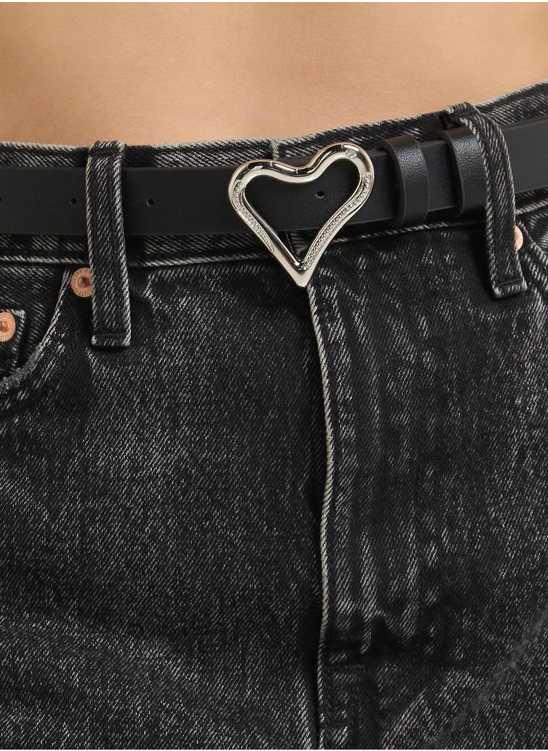 Ginger Heart Buckle Belt