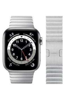 Replacement Band For Apple Watch Series 1/2/3/4/5/6/SE 42/44mm Silver