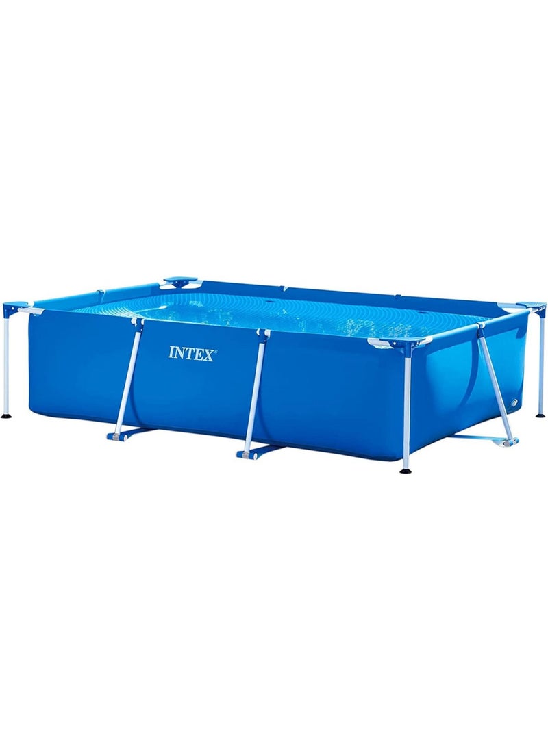 INTEX - Above Ground Rectangular Frame Swimming Pool 260 X 160 X 65 Cm - Image 1