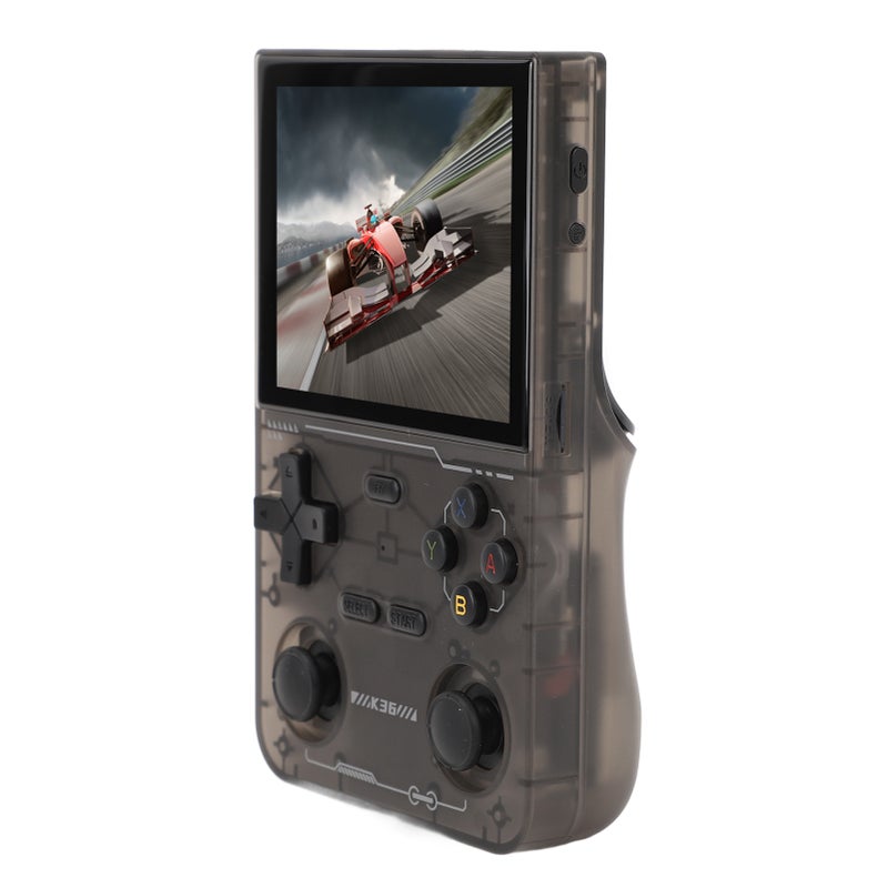 Retro Handheld Game Console 3.5inch 640x480 Screen Dual Joystick 3500mAh Handheld Game Player for Leisure Entertainment Black - Image 2