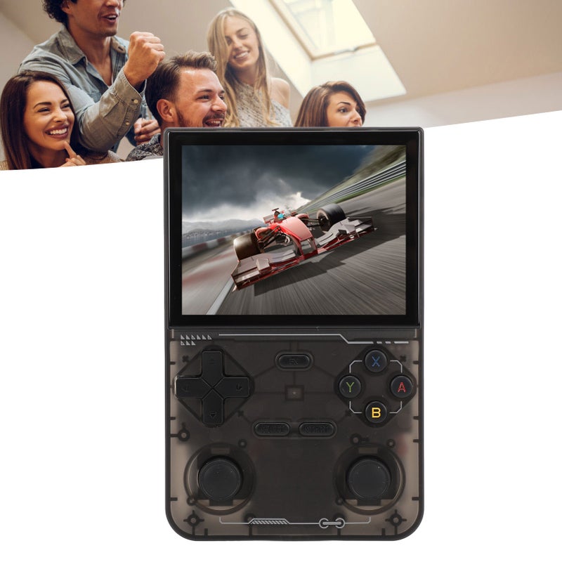 Retro Handheld Game Console 3.5inch 640x480 Screen Dual Joystick 3500mAh Handheld Game Player for Leisure Entertainment Black - Image 4