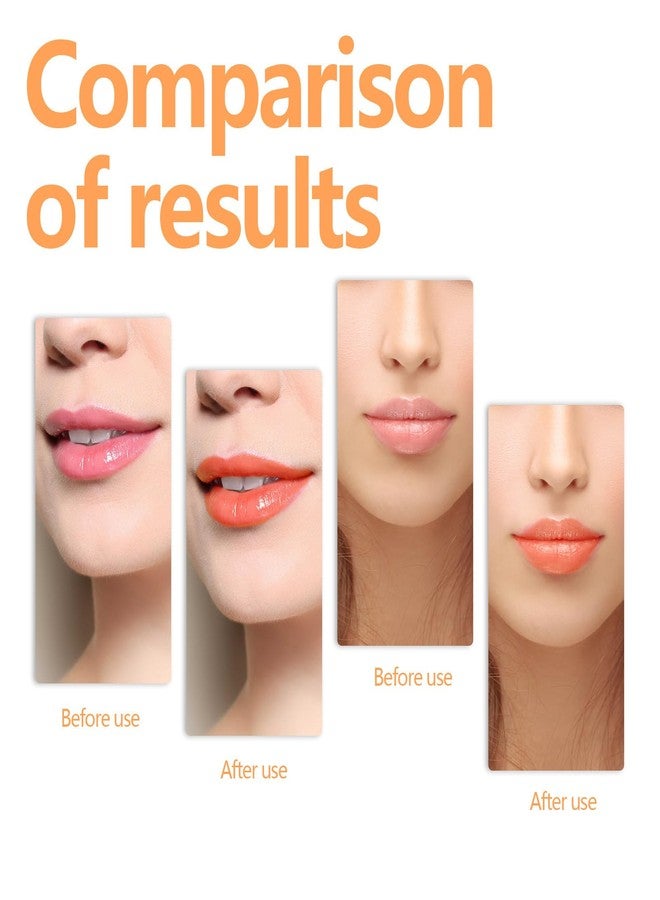 Tiejdhr Magic Color Changing Lip Oil, Warm Change Lip Gloss, Nourishing Lip Glow Oil Upgraded Big Brush Head Moisturizing Lip Oil Long Lasting & Non-Sticky Primer Lip Tint (Orange) - Image 5