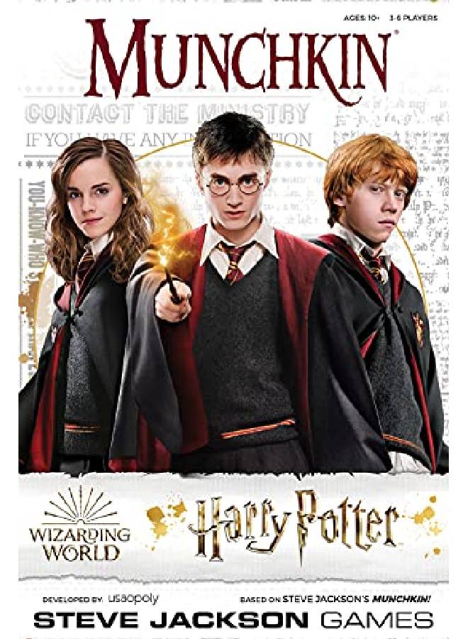 USAopoly Munchkin Harry Potter Board Game ; Officially Licensed Harry Potter Gift ; Collectible Steve Jackson'S Munchkin Game - Image 2