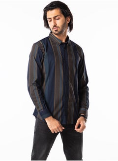 Dayton Men’s Formal Shirt | Long Sleeve Slim Fit Business Shirt  - Image 1