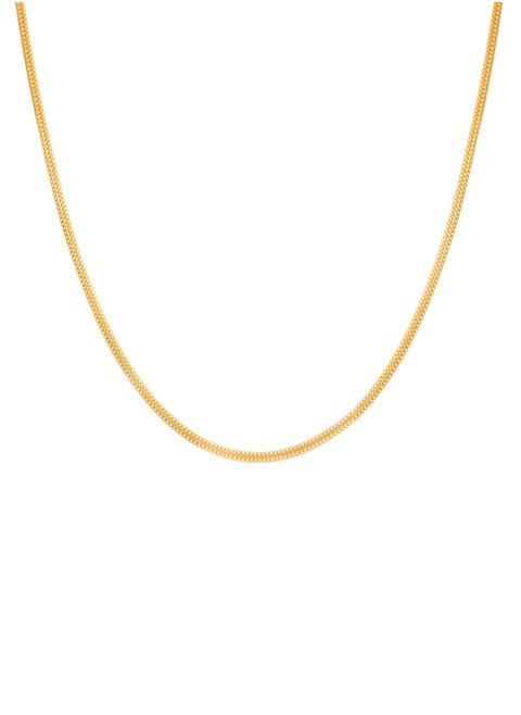 Radiance in Purity: The 22kt Gold Chain