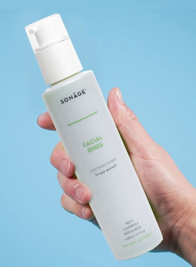 sonage Facial Rinse - Alcohol Free Daily Facial Toner for Oily, Sensitive and Acne Prone Skin - Astringent To Clear Skin and Tighten Pores - Restore PH and Reduce Redness - Lavender Oil and Aloe Vera - Image 2