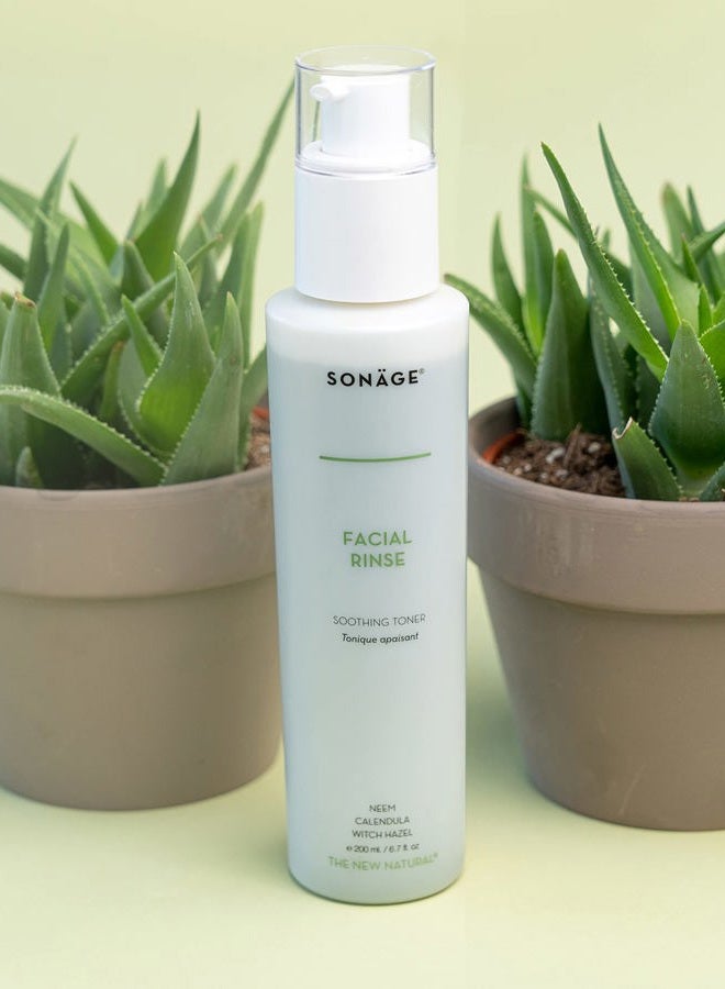 sonage Facial Rinse - Alcohol Free Daily Facial Toner for Oily, Sensitive and Acne Prone Skin - Astringent To Clear Skin and Tighten Pores - Restore PH and Reduce Redness - Lavender Oil and Aloe Vera - Image 3