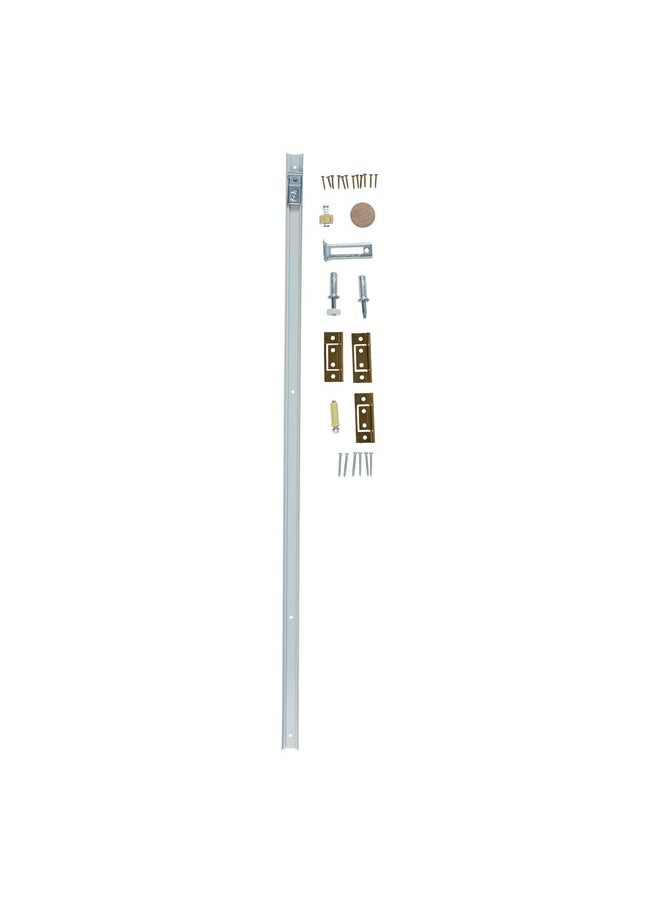 National Hardware National Hardware N343-715 Folding Door Hardware Set, 36-Inches, Steel Track Included, Adjustable, White  - Image 3