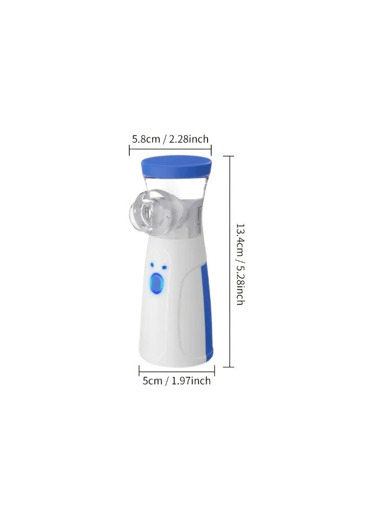 MESH Portable Handheld Mesh Nebulizer Machine for Kids and Adults Home and Travel Use  - Image 2