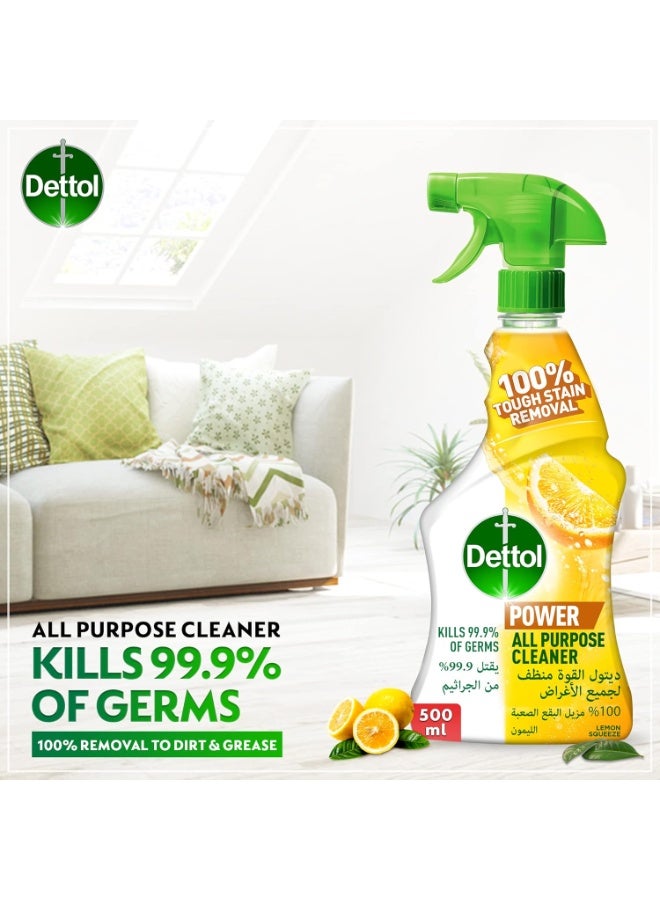 إيروريكس ديتول منظف متعدد الأغراض برائحة الليمون لمنزل صحي، 500 مل - Image 4