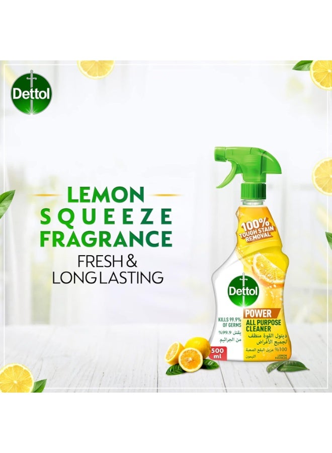 إيروريكس ديتول منظف متعدد الأغراض برائحة الليمون لمنزل صحي، 500 مل - Image 3