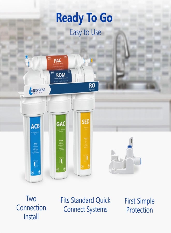 Express Water Leak Stop Valve for Reverse Osmosis and Under Sink Water Filtration System - Automatic Water Shut-Off Valve for Water Filtration Systems - Shut Off Water Supply When Water Leaks - Image 3