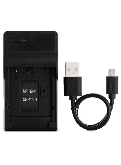 NP-BN1 USB Charger for Sony Cyber-Shot DSC-T110, DSC-T99, DSC-TF1, DSC-TX30, DSC-TX20, DSC-TX200V, DSC-TX10, DSC-TX9, DSC-TX5, DSC-WX80, DSC-W620, DSC-WX9, DSC-WX150 Camera and More