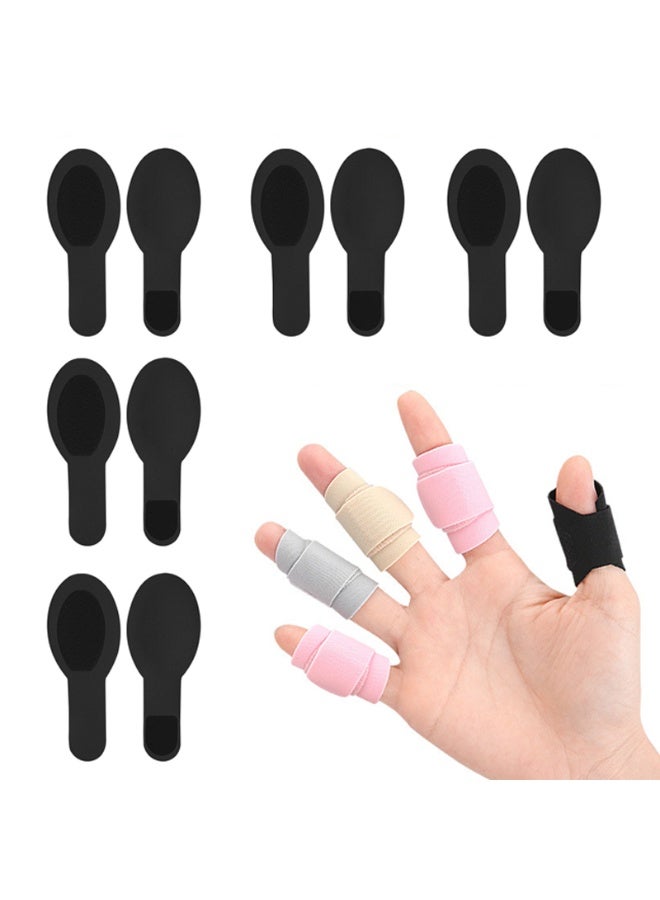 10 PCS Breathable Finger Tape Wraps,Ultra-Thin Finger Braces for Pain Relief, Support & Stabilization
