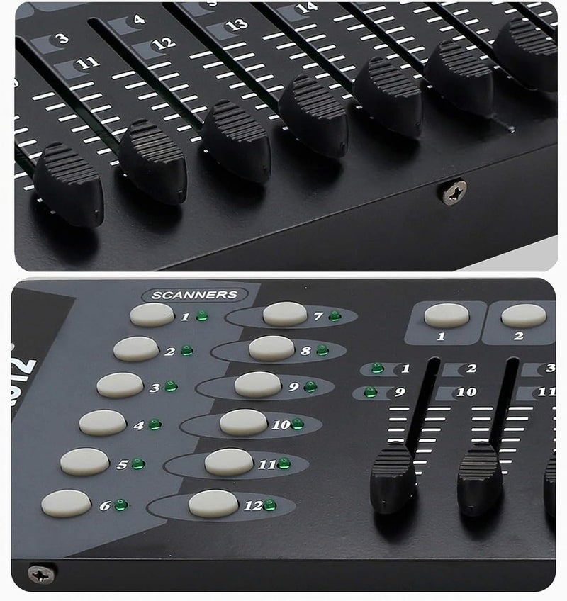 kh DMX 512 Stage DJ Light Controller Lighting Party Night DJ KTV Moving Heads Controller Panel For Stage, Disco And Dj, Weddings, Pubs Of Stage Lighting - Image 5
