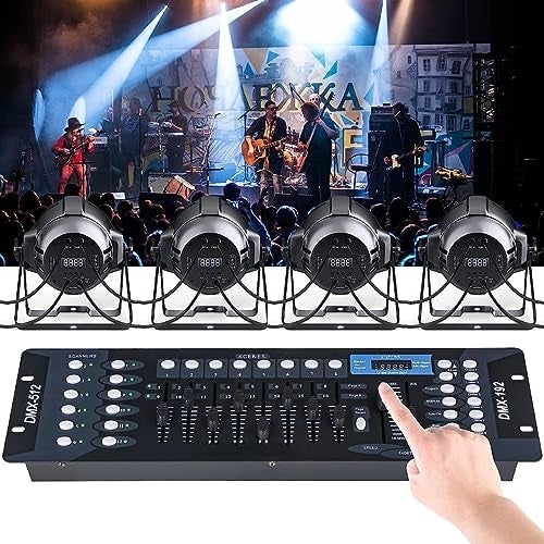 kh DMX 512 Stage DJ Light Controller Lighting Party Night DJ KTV Moving Heads Controller Panel For Stage, Disco And Dj, Weddings, Pubs Of Stage Lighting - Image 4