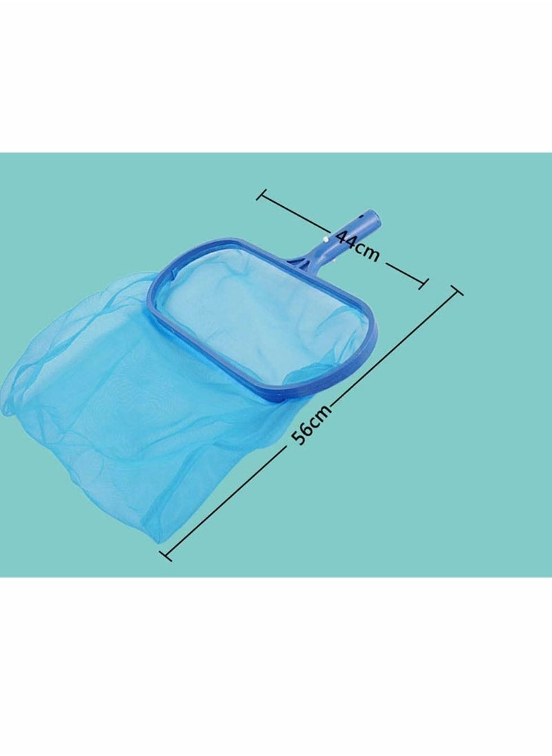 SYOSI - Hot Tub Cleaning Kit Accessories Contain Pool Net, Grime Sidewall Care Two In One Cleaning Brush, With A Pair Gloves Cleaning Swimming Pool Garden Pond Hot Tub Spa - Image 1