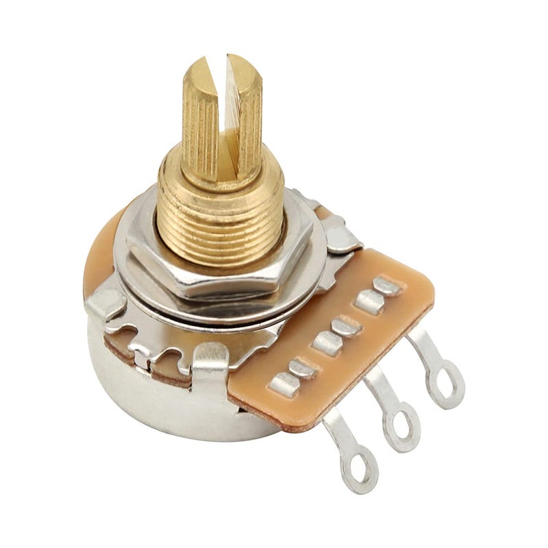 FLEOR 2pcs B500K Linear Pots 19mm Long Split Shaft Guitar Potentiometer, 24-Spline - Image 4