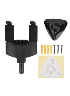 Thoraya Guitar Wall Mount Hook Manual Locking Holder Rack Accessory for Acoustic Folk Electric Bass  - Image 1