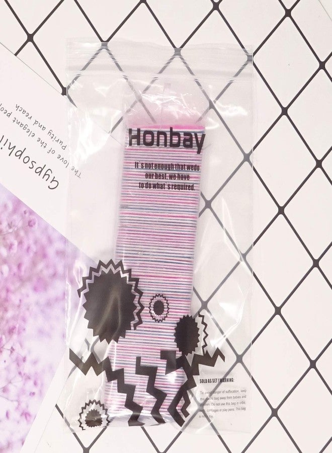 Honbay 100PCS Mini Nail File Strips Double Sided Nail Filers Nail Buffer Blocks Sanding Block Files Emery Boards Nail Art Tool Manicure Tool for Shaping Smoothing Toenails and Fingernails 180/240 Grit - Image 5