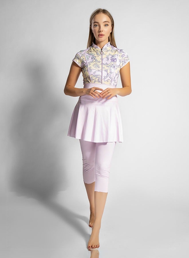 منيرفا سيكرت بلِيس باروك تانكيني فاخر حصري - Image 2