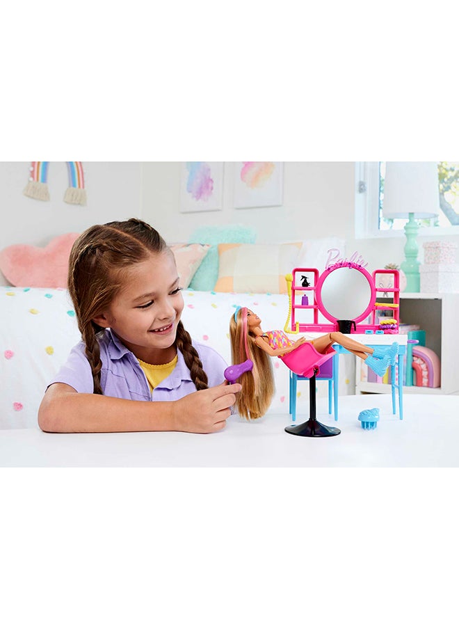 Barbie - Barbie Hair Salon Playset - Image 1