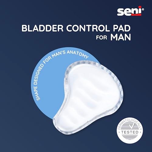 Seni Man Premium Bladder Control Guards Active Light Pads - 15 Pieces | High Absorbency, Breathable, Leak-Proof Incontinence Protection & Comfort | Travel Friendly - Image 2