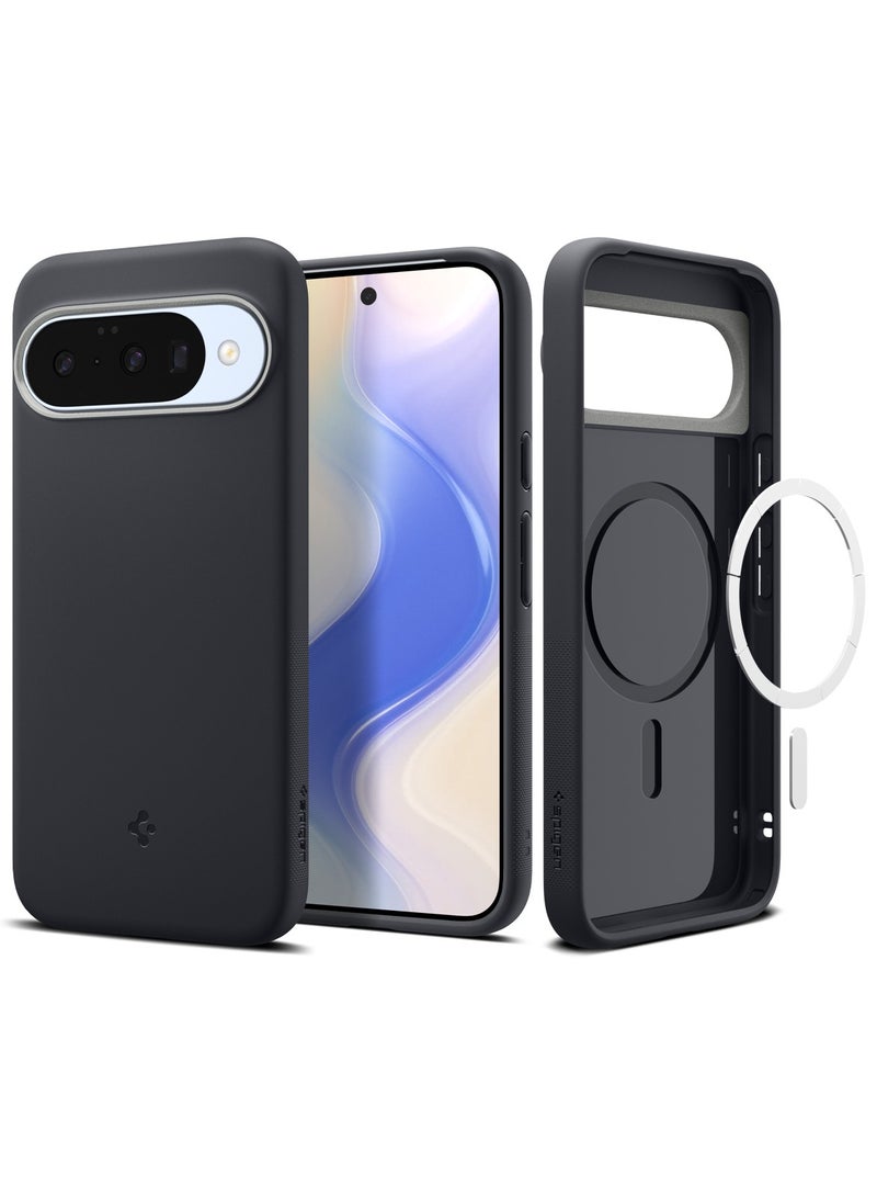 Spigen Nano Pop MagFit Google Pixel 10 Case / Pixel 10 PRO MagSafe Case Cover [Pixelsnap and MagSafe compatible] - Black Sesame - Image 1