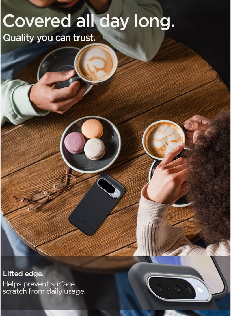 Spigen Nano Pop MagFit Google Pixel 10 Case / Pixel 10 PRO MagSafe Case Cover [Pixelsnap and MagSafe compatible] - Black Sesame - Image 5