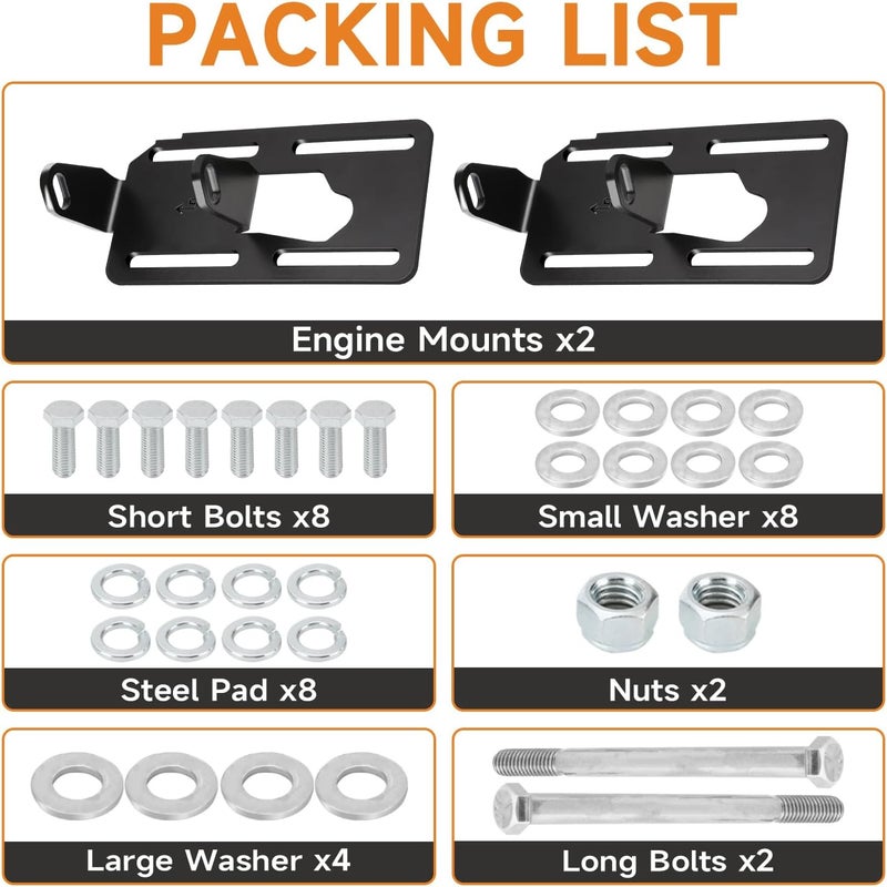ROADGIVE LS Conversion Engine Swap Mounts - Image 4