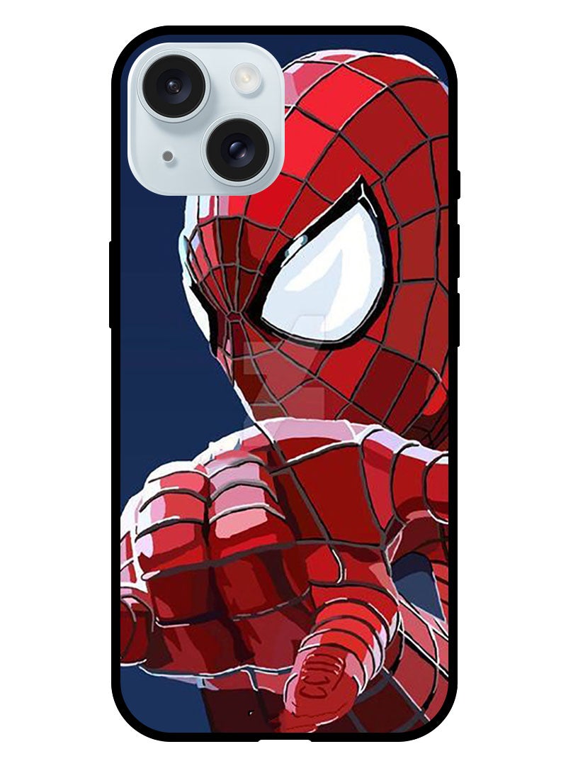 Theodor Protective Case Anti Scratch Shock Proof Bumper Cover For iPhone 15 Spidermann - Image 1