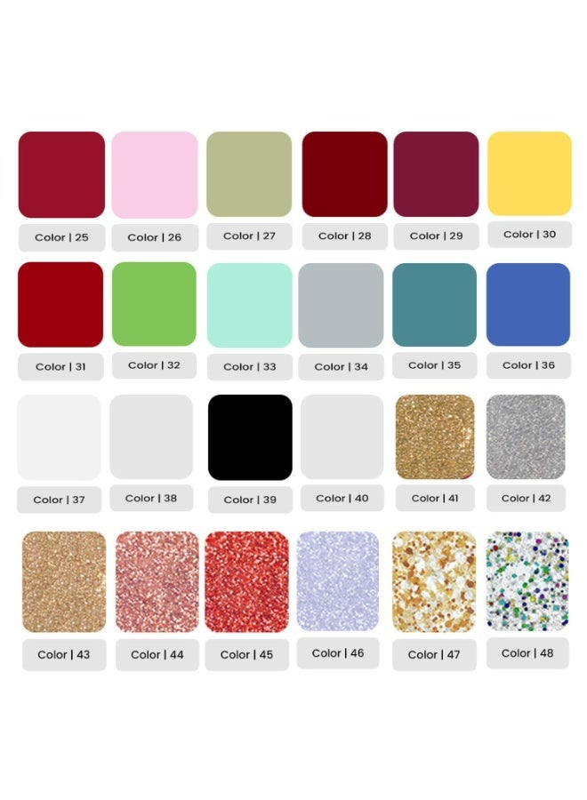 مارس طلاء أظافر مارس يورو | لمسة نهائية لامعة من الجل | تصبغات غنية | مقاوم للتقشر | تركيبة سريعة الجفاف | طلاء أظافر يدوم طويلًا للنساء | ٤٨ لونًا (٦.٠ مل) (الدرجة ٤٤) - Image 2