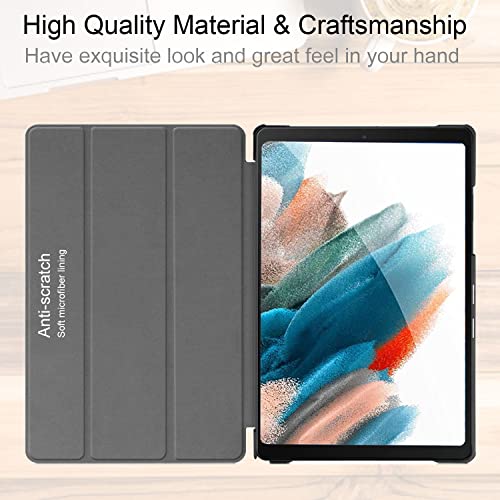 Robustrion Smart Trifold Hard Back Flip Stand Case Cover for Samsung Galaxy Tab A8 10.5 inch [SM-X200/X205/X207] 2022 - Night - Image 5