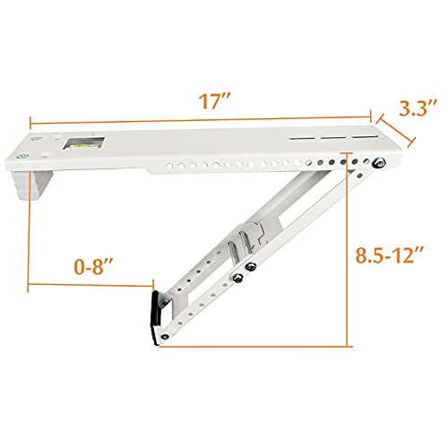 Foozet Window Air Conditioner Support Bracket Heavy Duty, Up to 165 lbs, Fits Up to 24K btu A/C Unit - Image 5